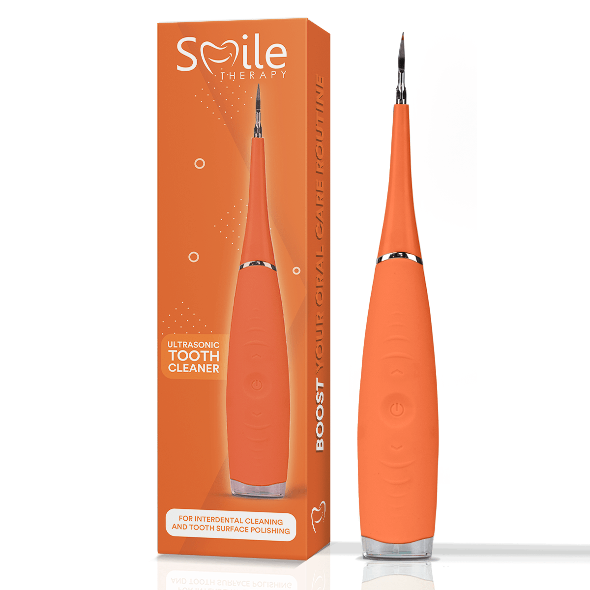 Ultrasonic Tooth Cleaner: High-Frequency Plaque Removal, Safe for Enamel, Rechargeable, Dental Care for Home Use DP7