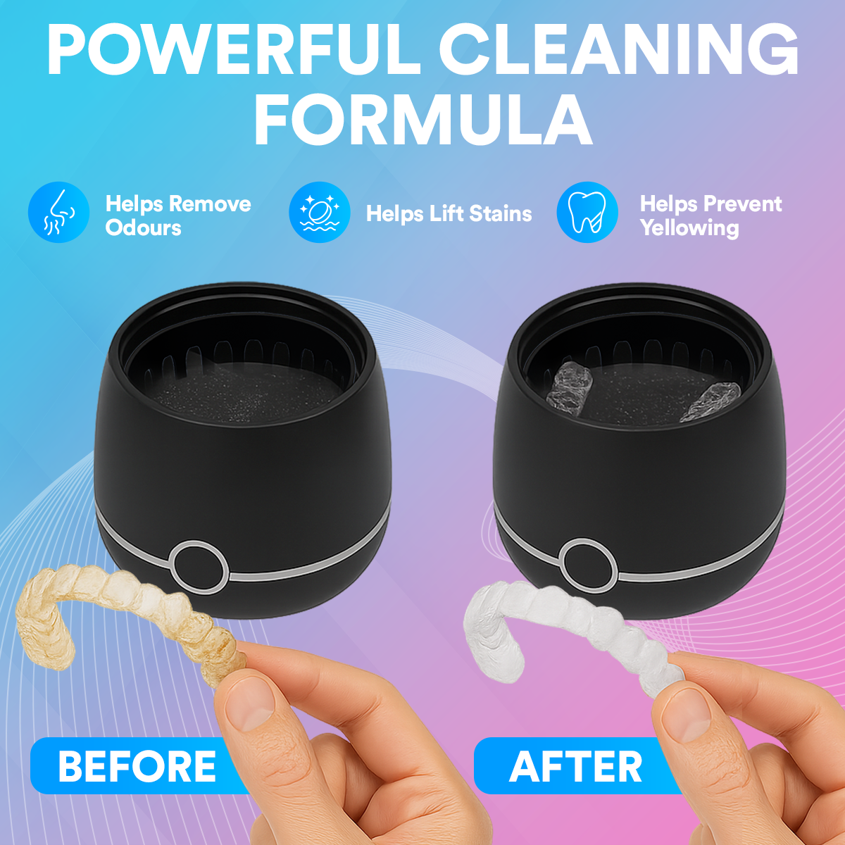 Ultrasonic Denture Cleaning Tablets (Pack of 60)