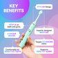 6 in 1 Sonic Electric Toothbrush DP6