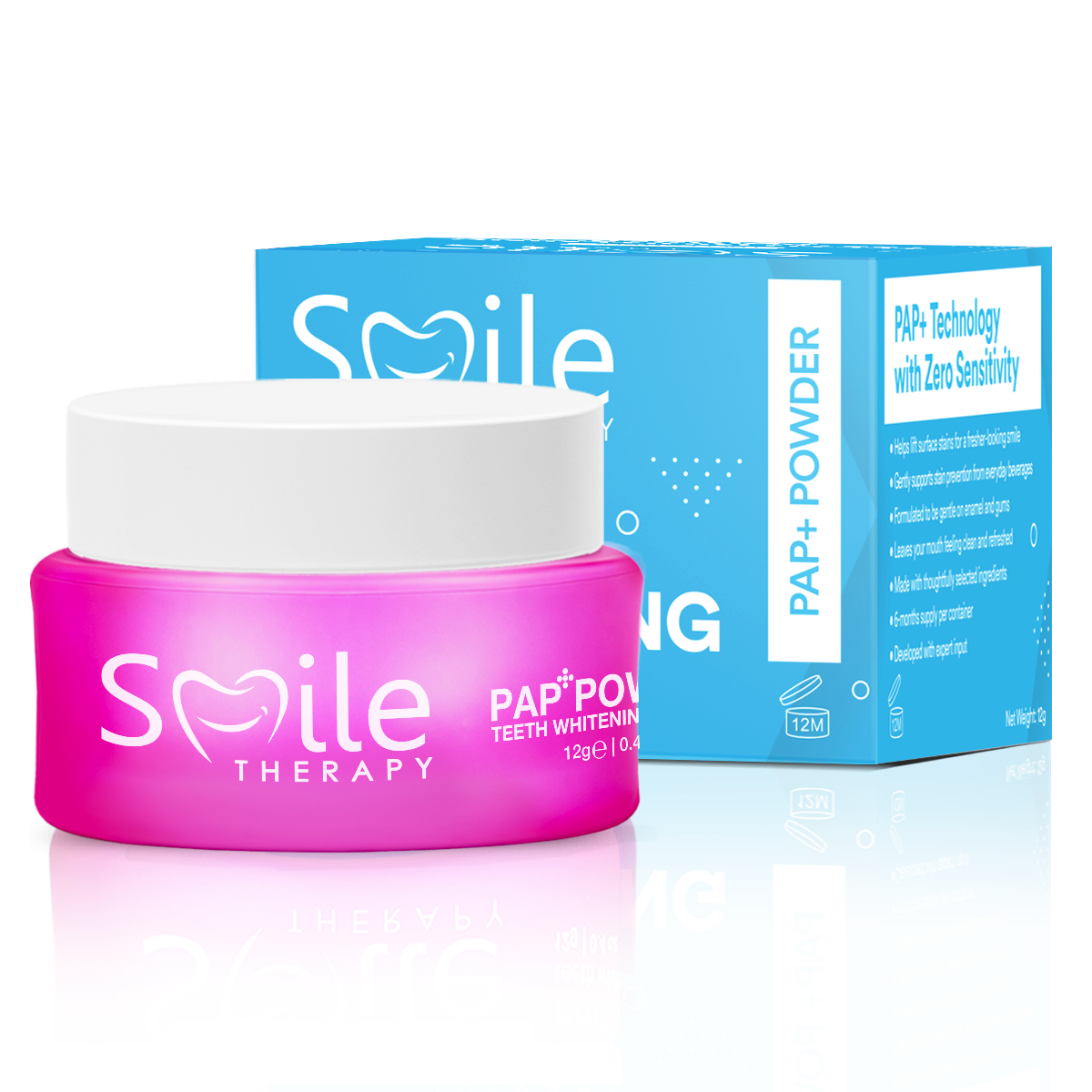 PAP+ Pro Teeth Whitening Powder