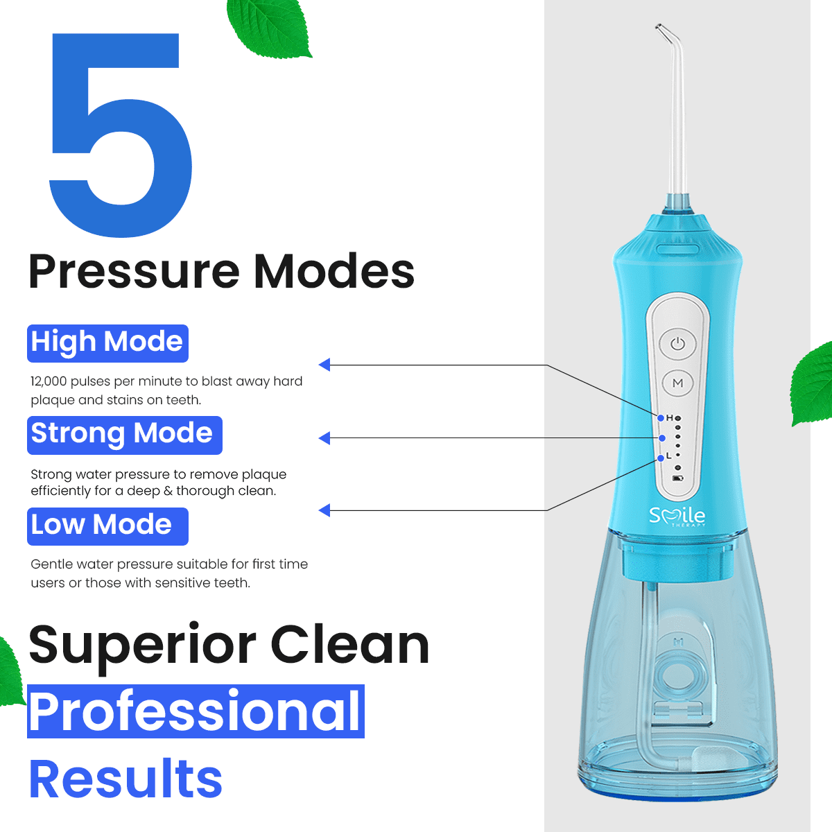 Dental Wireless 4 in 1 Water Flosser DP5