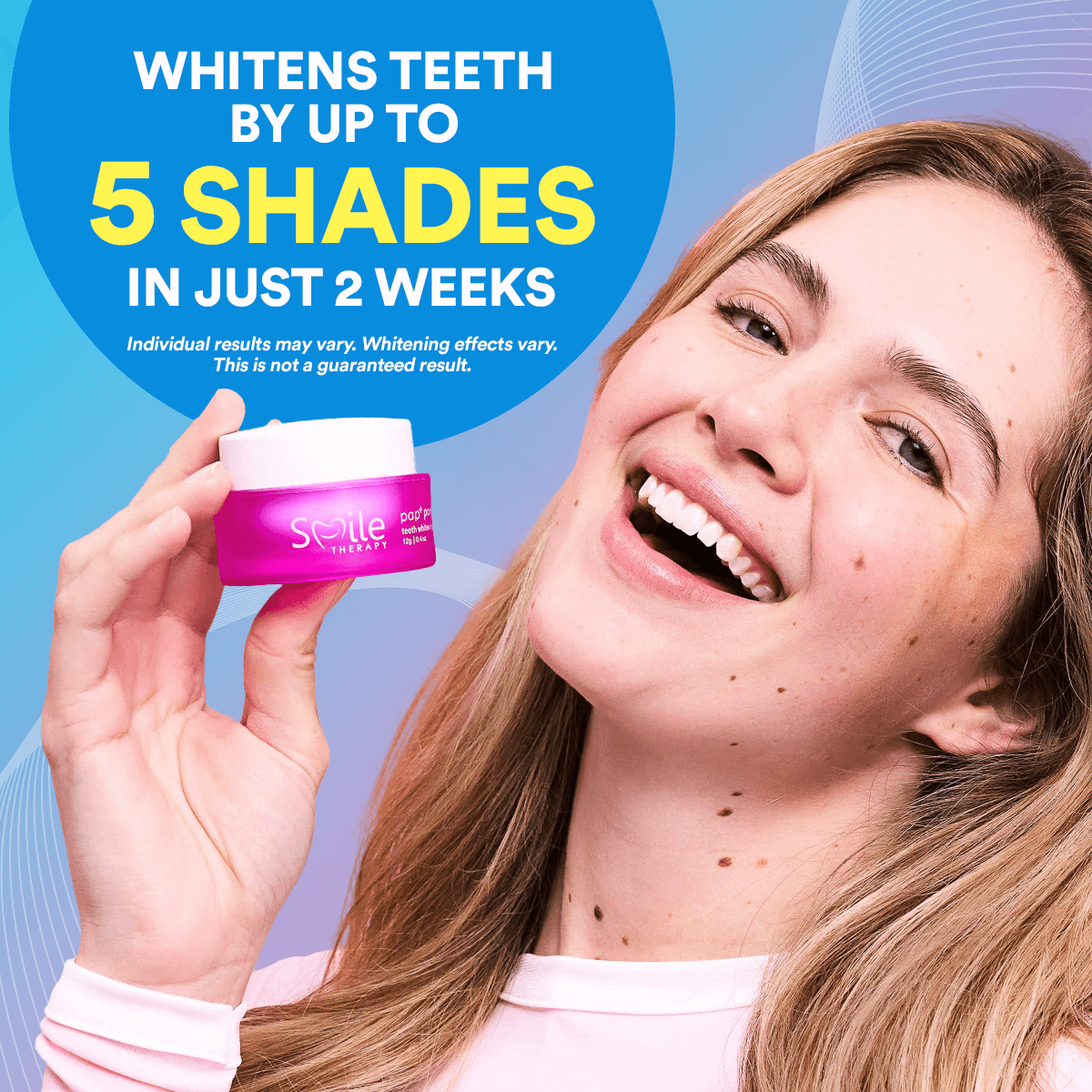 PAP+ Pro Teeth Whitening Powder DP4