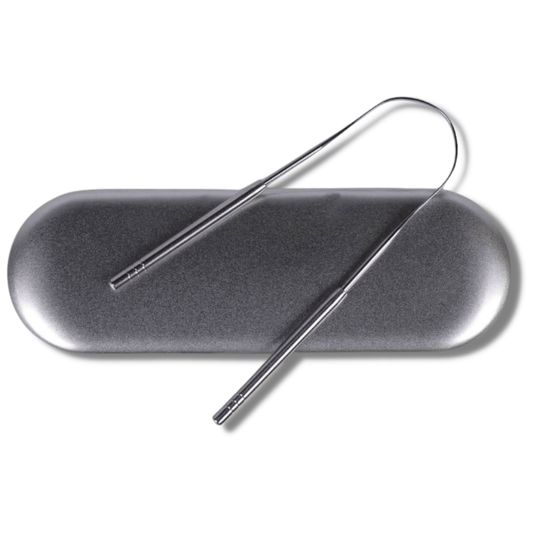 Stainless Steel Tongue Scraper | Smile Therapy - Smile Therapy