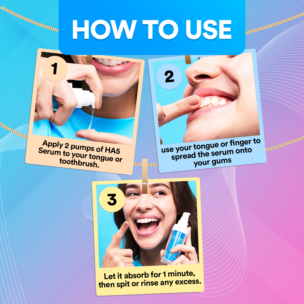 HA5 Hyaluronic Serum HA5 - For Healthier Gums DP9