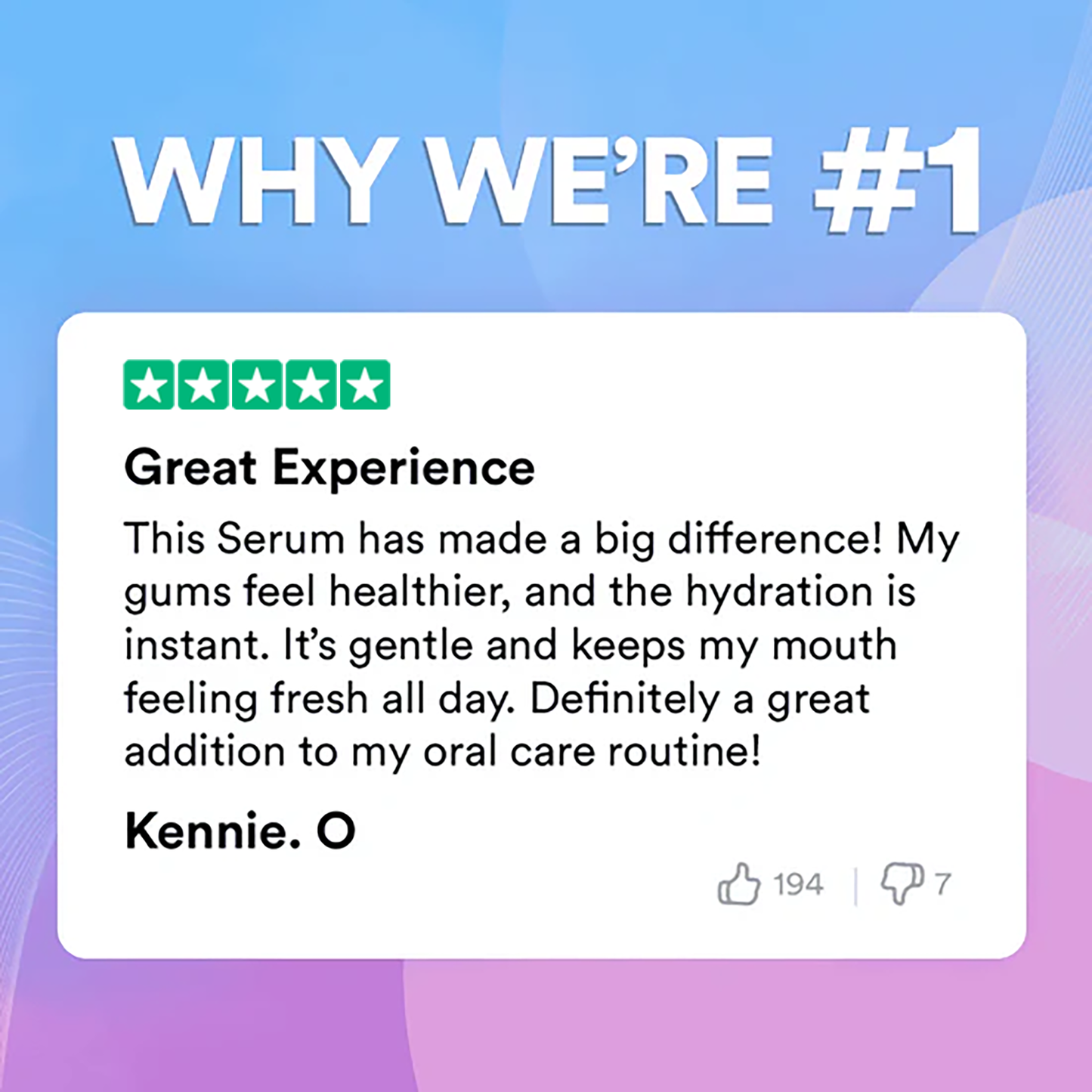 HA5 Hyaluronic Serum: Intense Hydration, Anti-Aging, Gum Soothing, Fragrance-Free for Sensitive Gums DP7