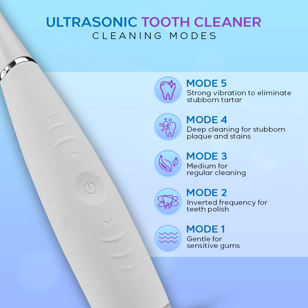 Ultrasonic Tooth Cleaner (TESTING)