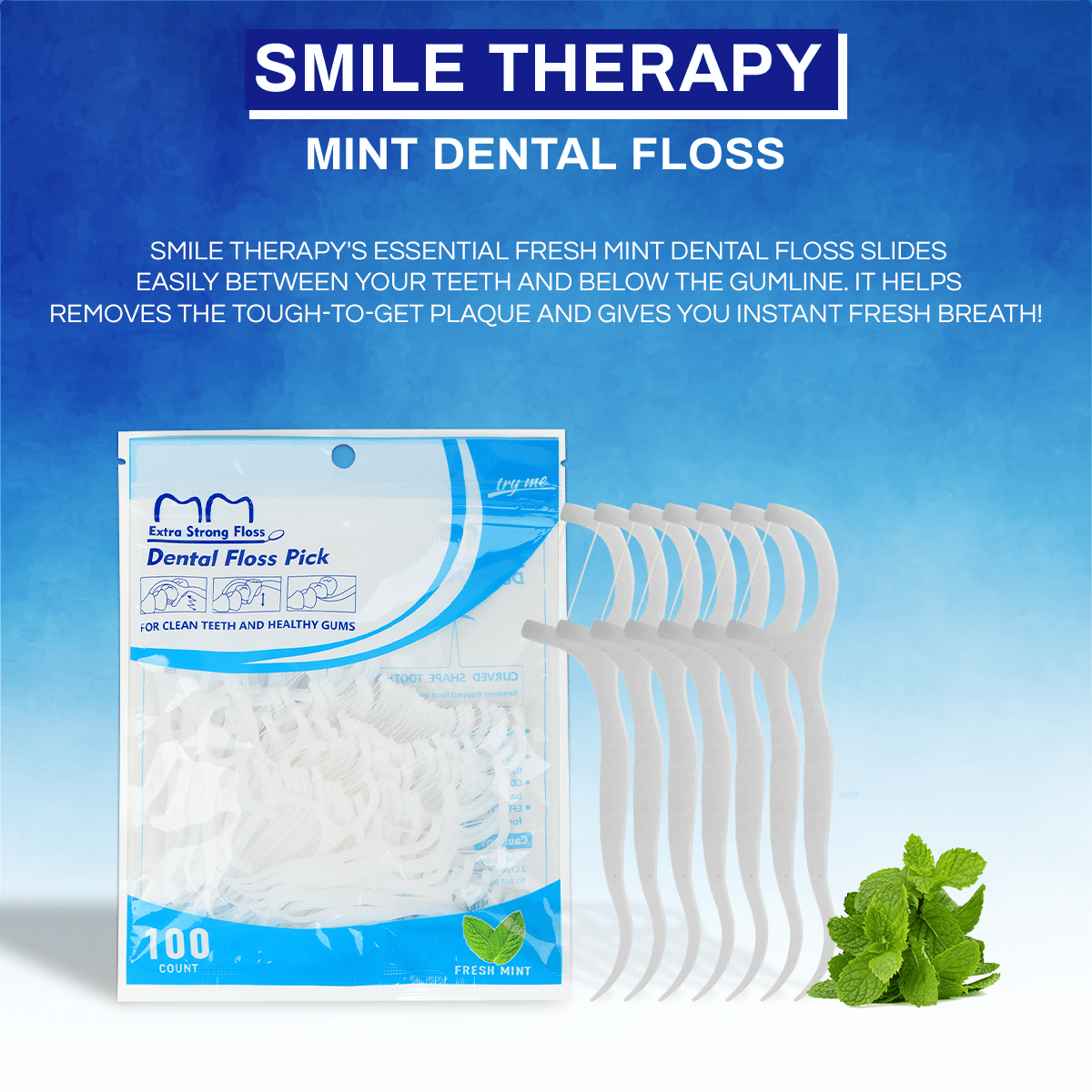 Mint Dental Floss (Pack of 100) DP2D