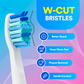 Sonic 5-in-1 Electric Toothbrush Replacement Heads