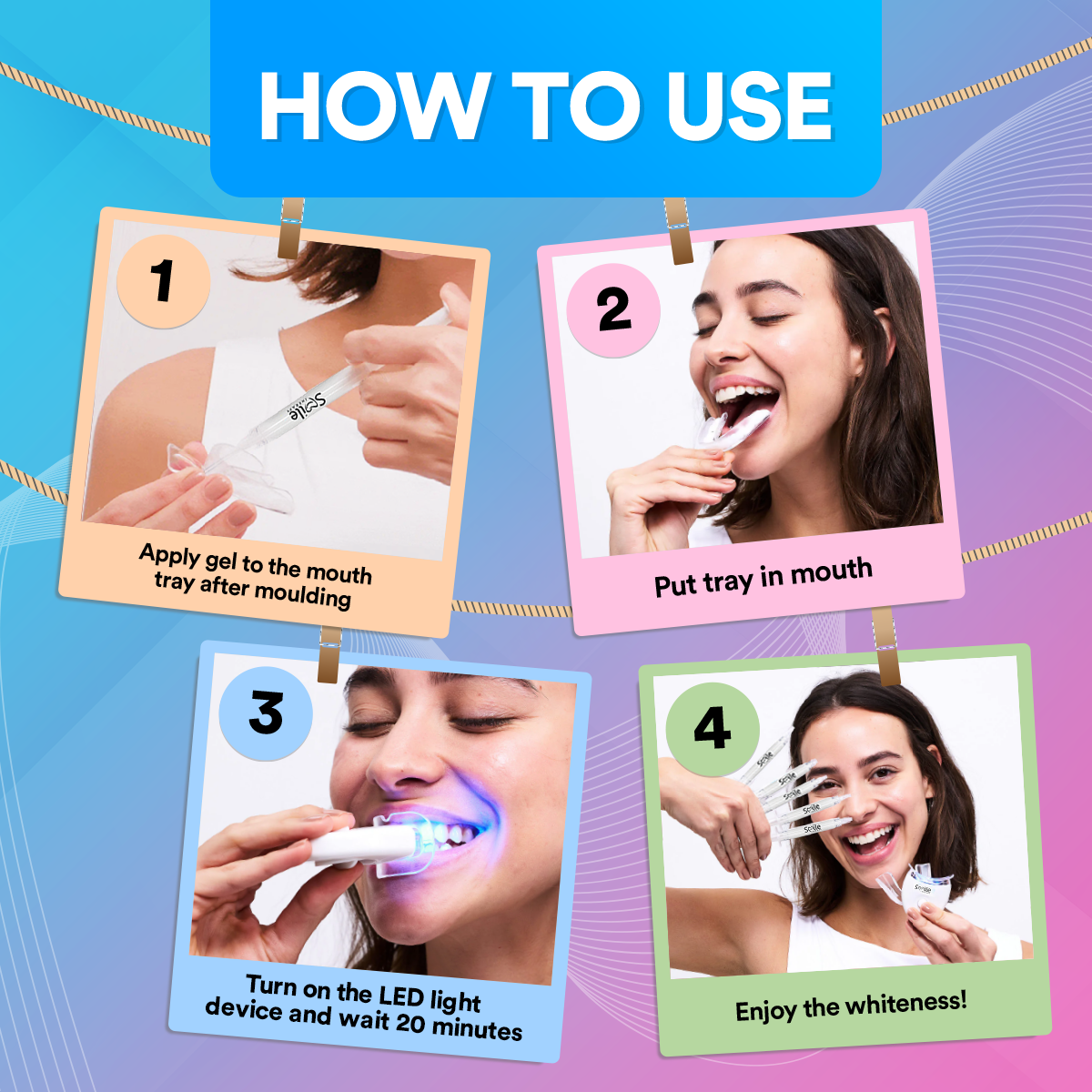 Advanced PAP+ At Home Teeth Whitening Kit DP2D