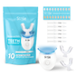 Professional Teeth Whitening Kit with LED Light - Fast Results, Safe for Home Use, Includes Gel & Tray DP7