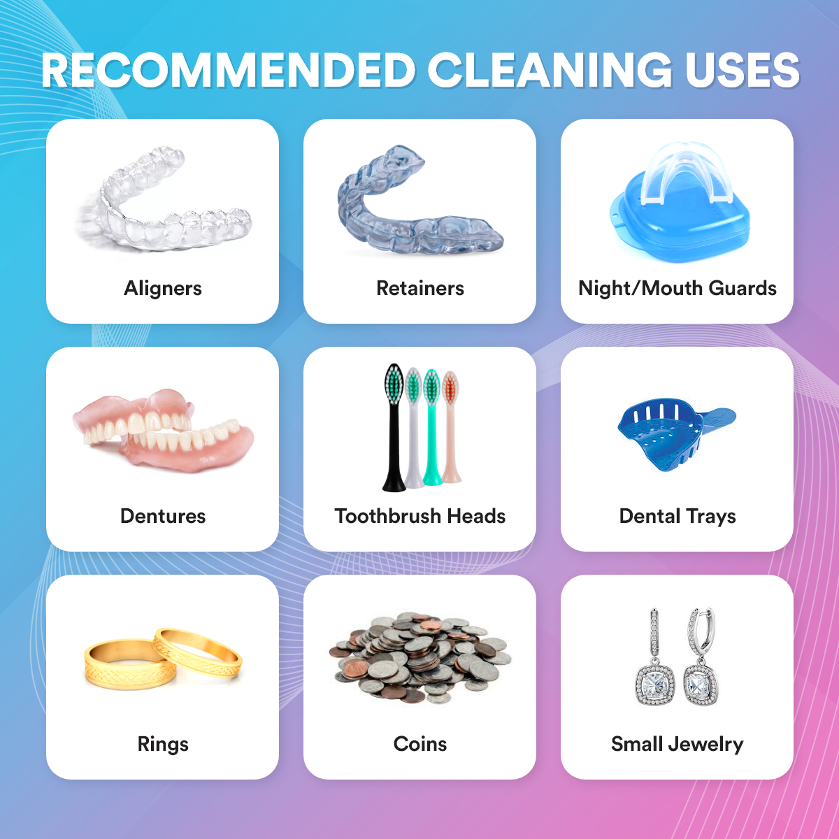 Ultrasonic Denture Cleaning Pod Pro